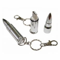 Флешка пуля от АК 47 VF-Bullet, металлический корпус